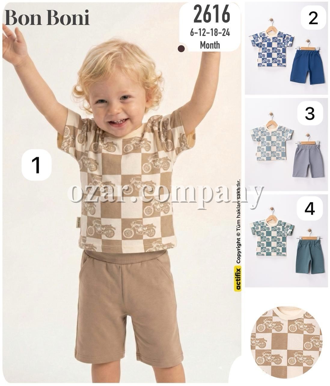 Костюм Для Мальчика Bon Boni (6-12-18-24мес.)