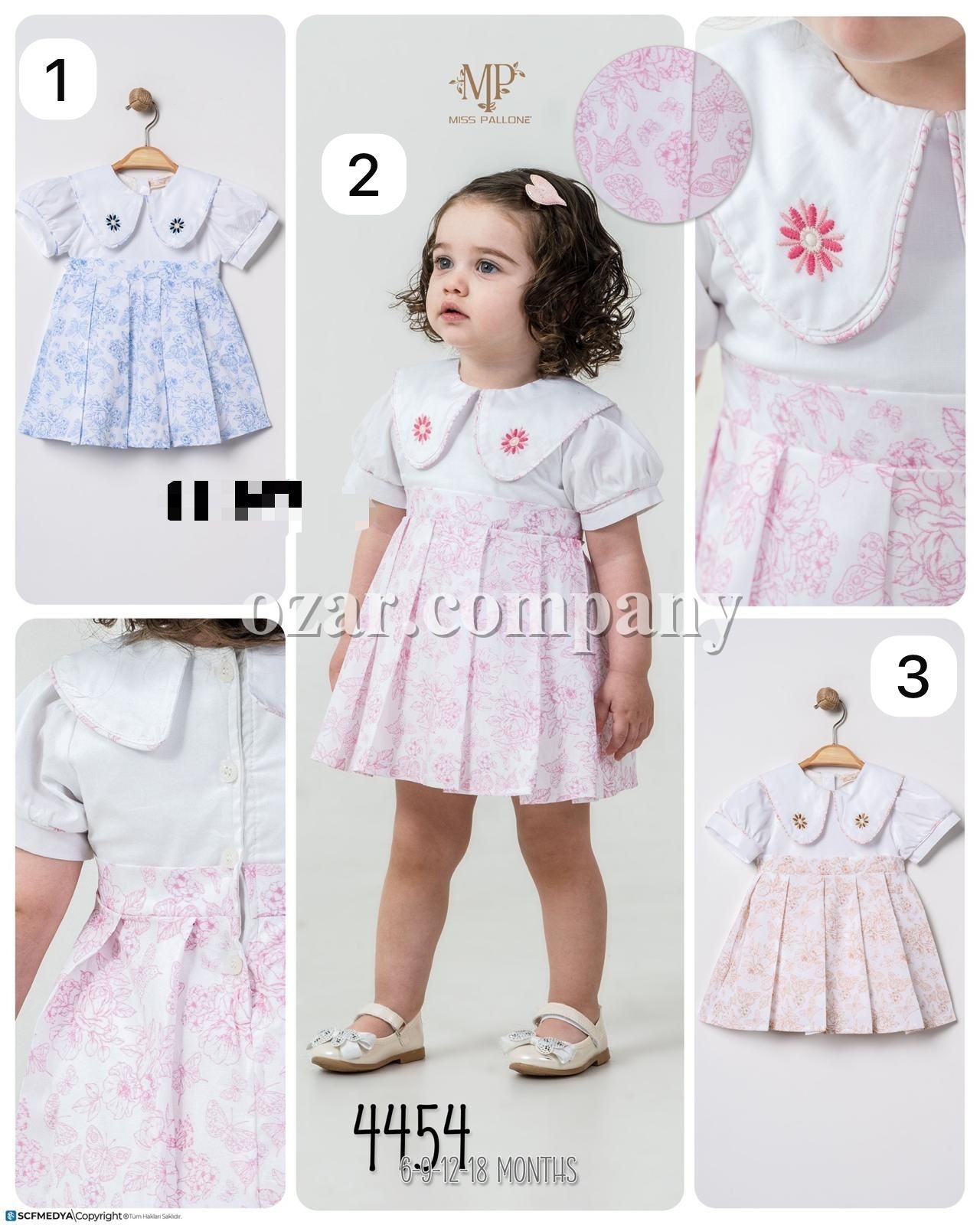 Платье Для Девочки Miss Pallone (6-9-12-18мес.)