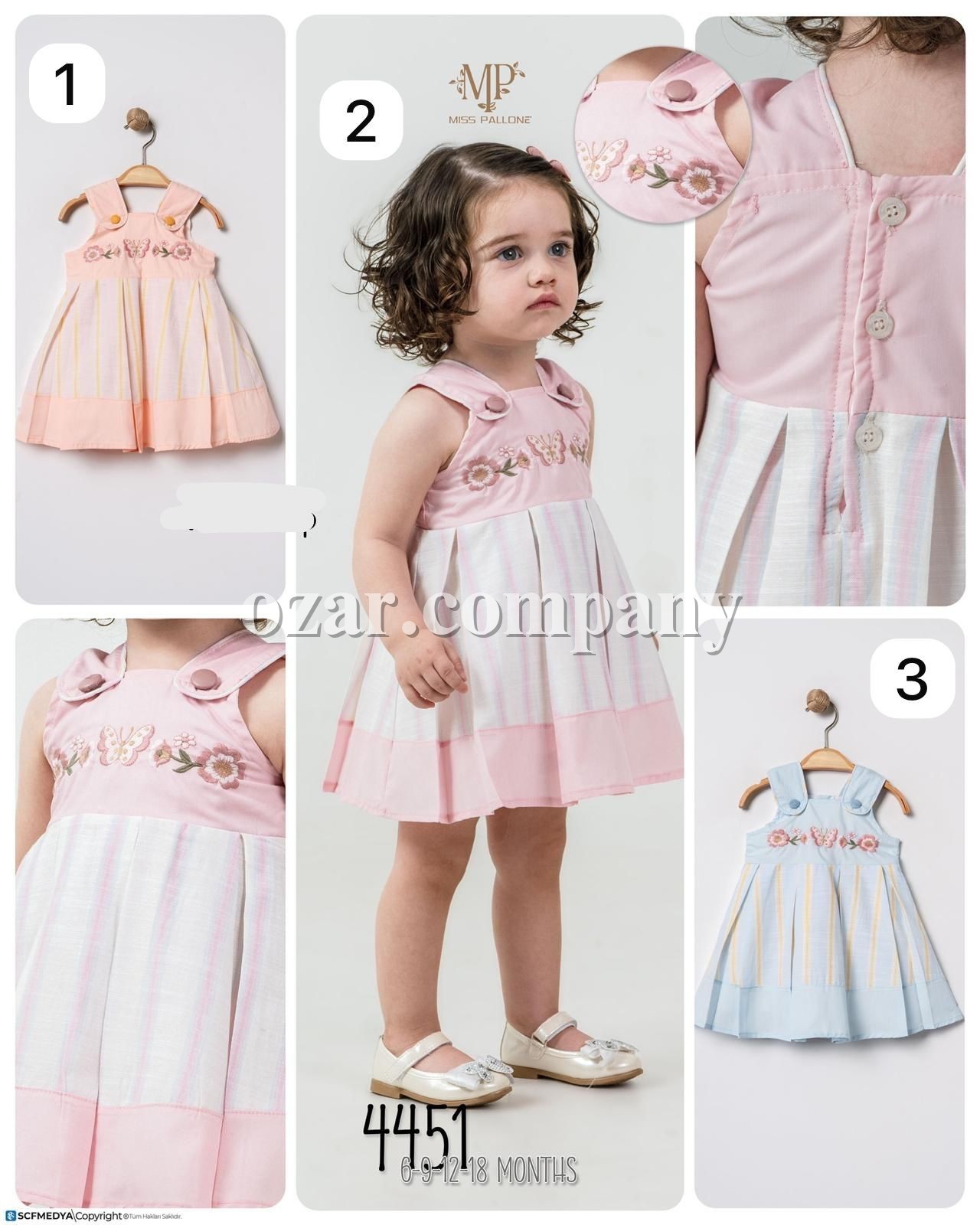 Сарафан Для Девочки Miss Pallone (6-9-12-18мес.)