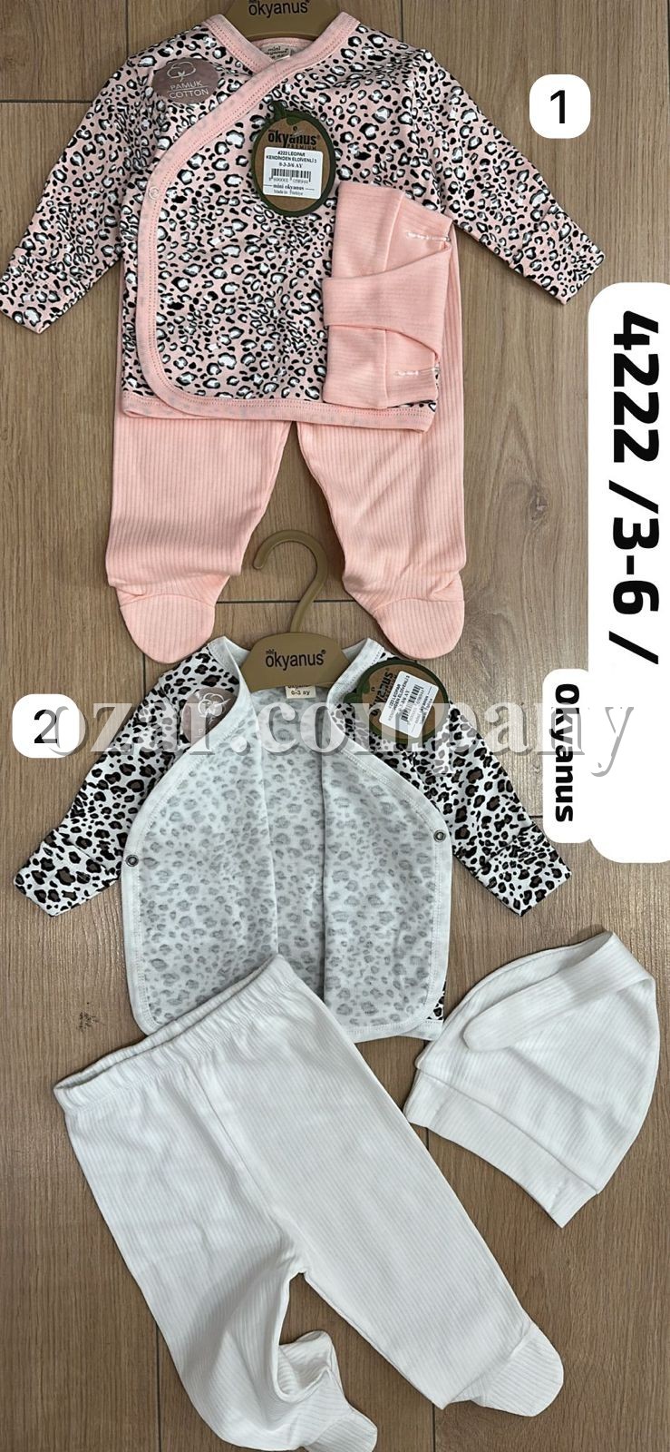 Комплект Для Девочки Okyanus (3-6мес.)