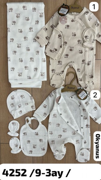 Комплект Для Новорождённых Okyanus (0-3мес.)