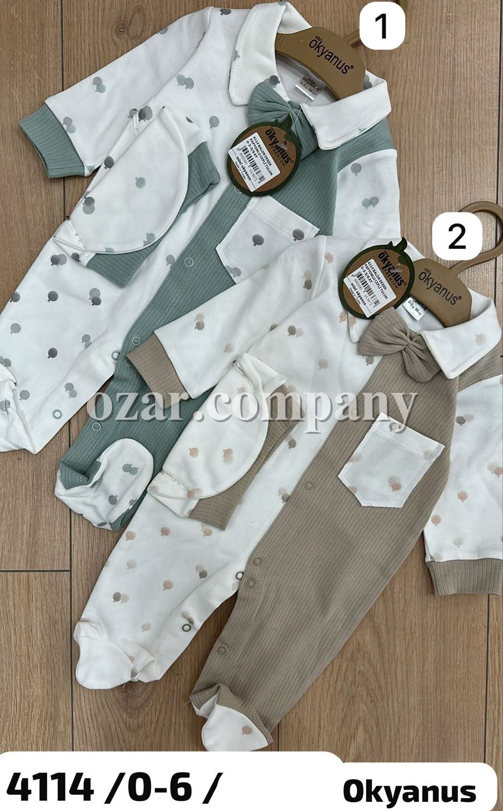 Человечек Для Мальчика Okyanus (0-3-6мес.)