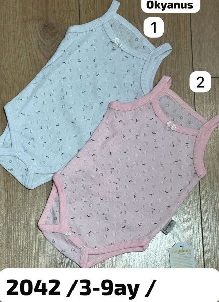Бодик Для Девочки Okyanus (3-6-9мес.)