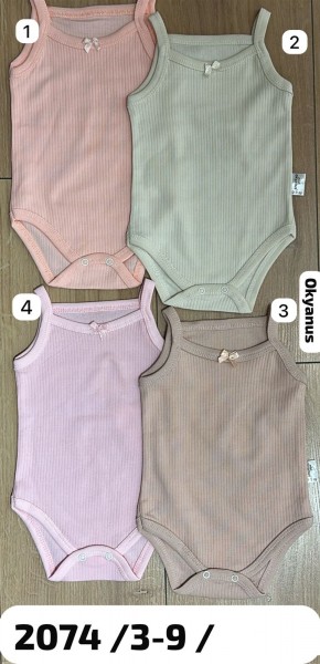 Бодик Для Девочки Okyanus (3-6-9мес.)