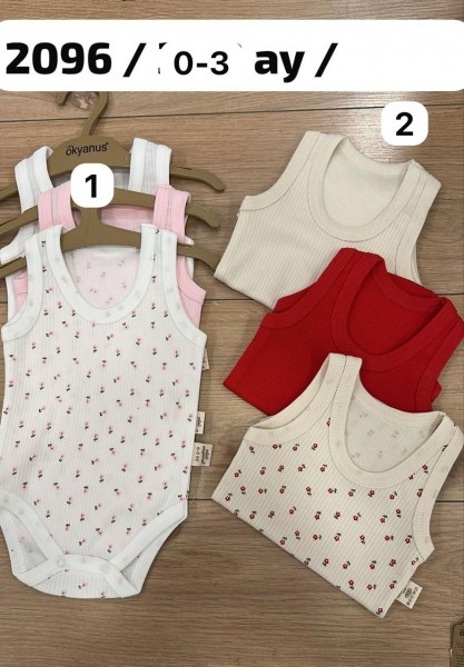 Комплект Бодиков Для Девочки Okyanus (0-3мес.)