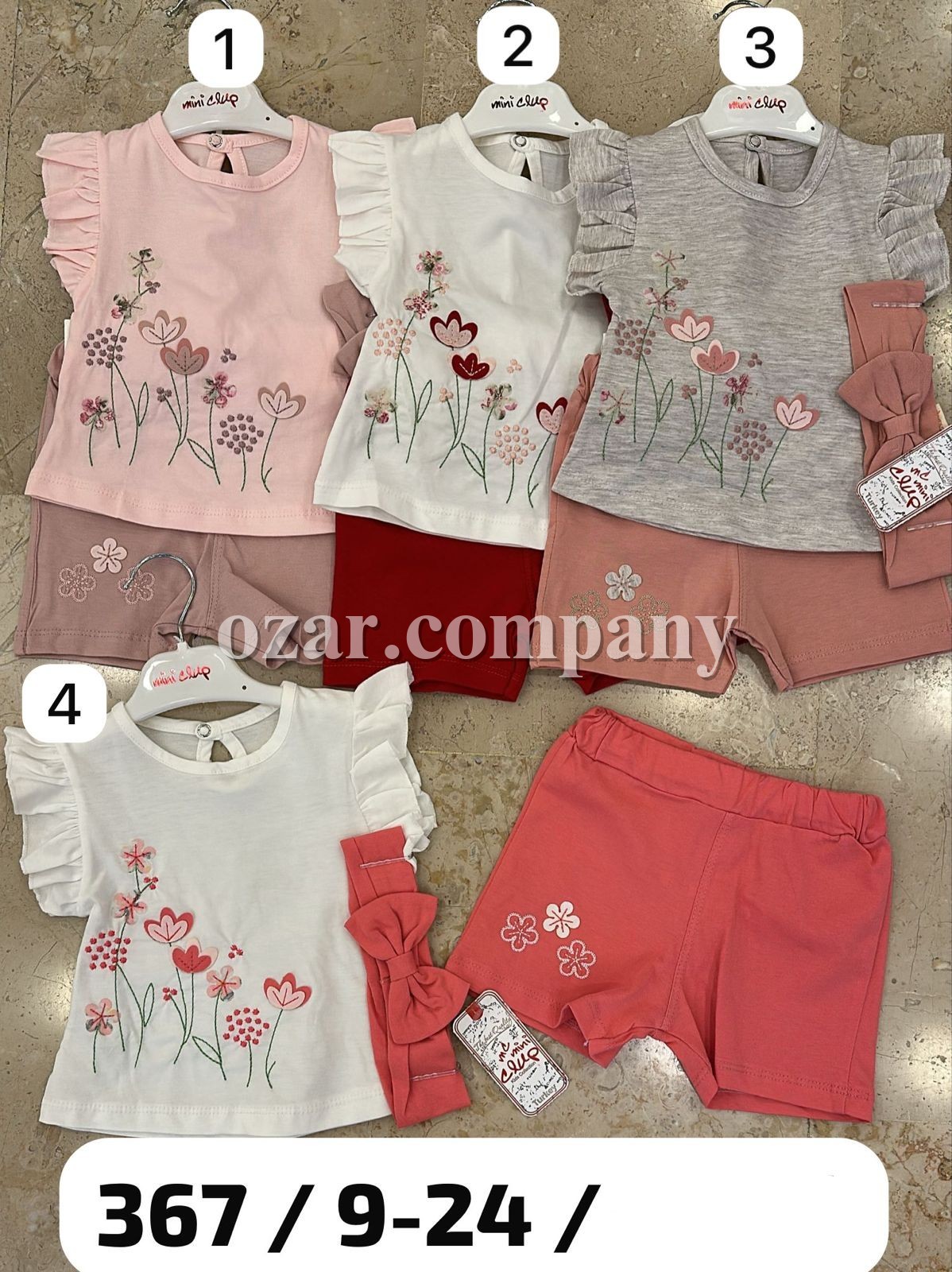 Костюм Для Девочки Mini Clup (9-12-18-24мес.)