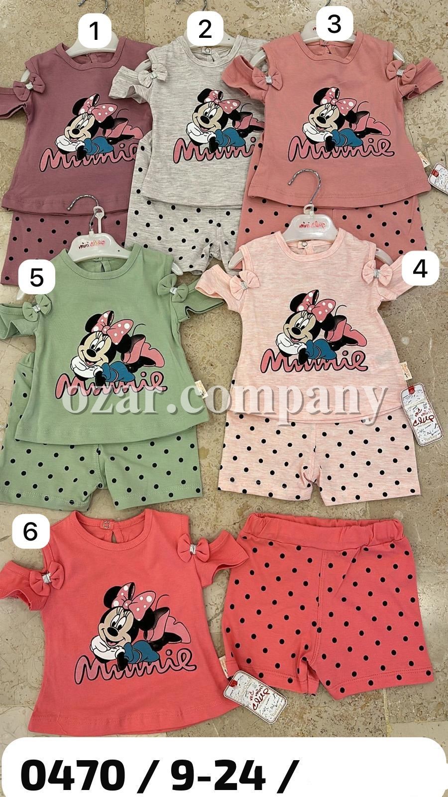 Костюм Для Девочки Mini Clup (9-12-18-24мес.)