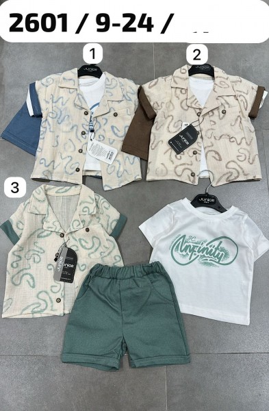 Костюм Тройка Для Мальчика Junior Class (9-12-18-24мес.)