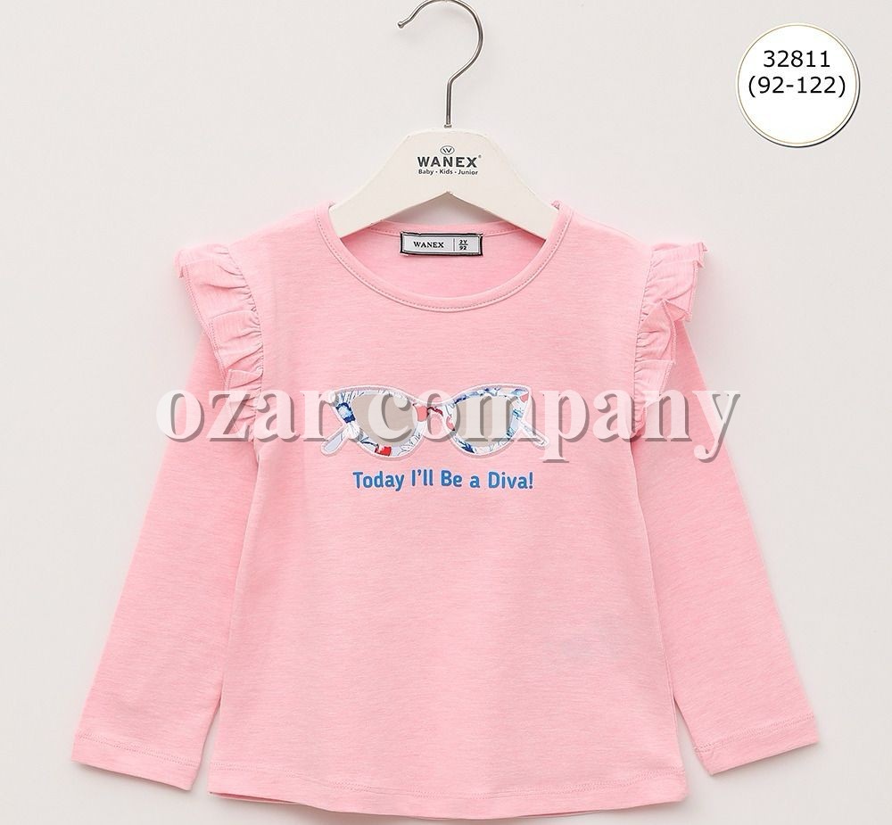 Свитшот Для Девочки Wanex (2-3-4-5-6-7лет) 