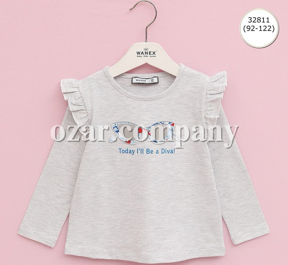 Свитшот Для Девочки Wanex (2-3-4-5-6-7лет) 