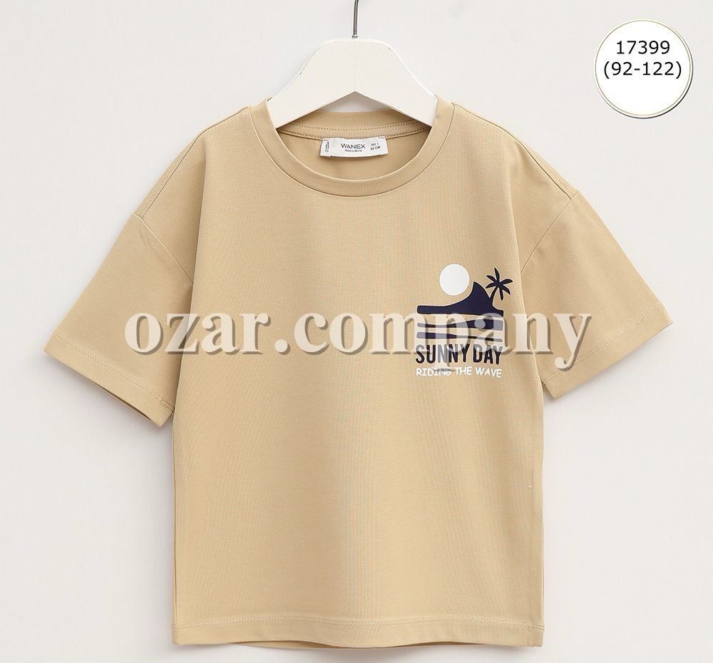 Футболка Для Мальчика Wanex (2-3-4-5-6-7лет) 