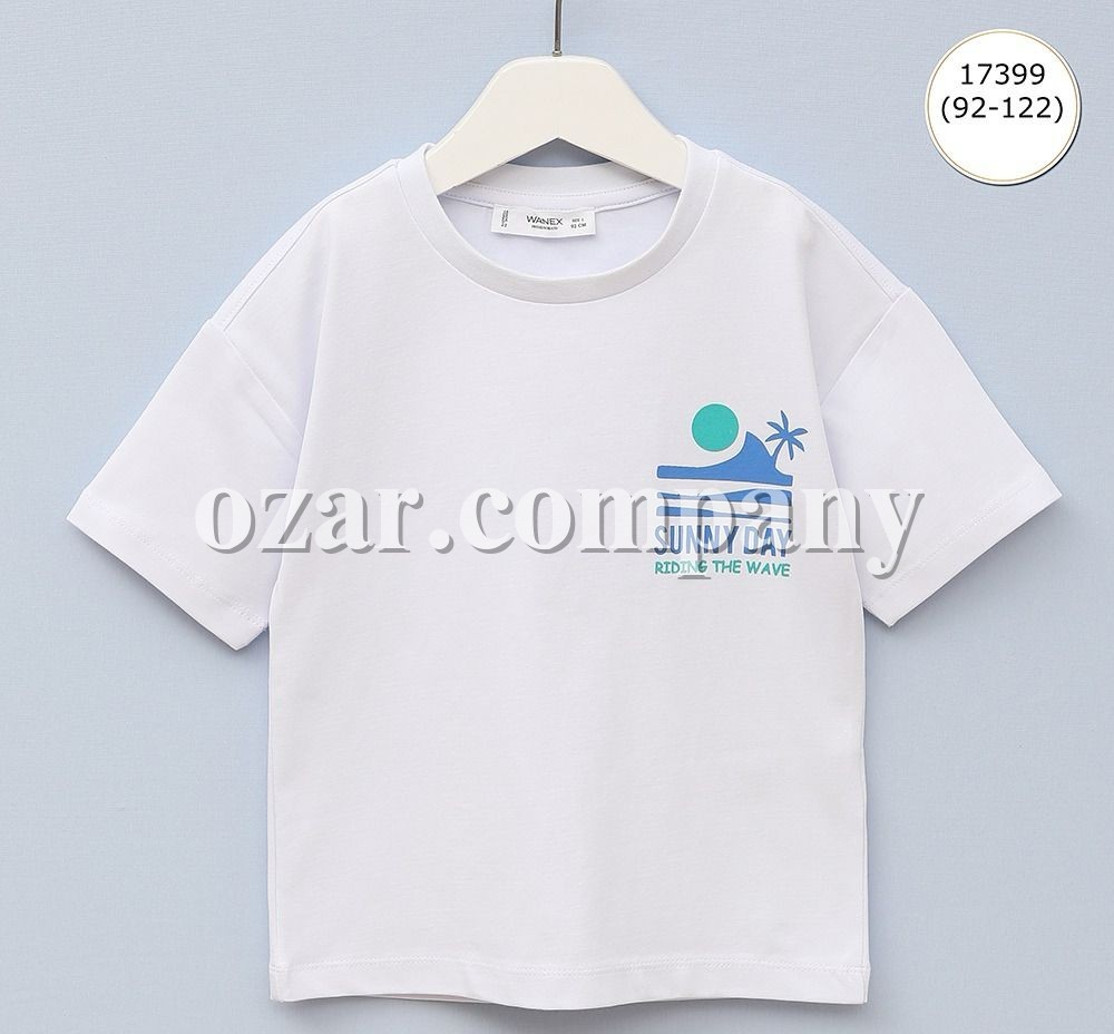 Футболка Для Мальчика Wanex (2-3-4-5-6-7лет) 