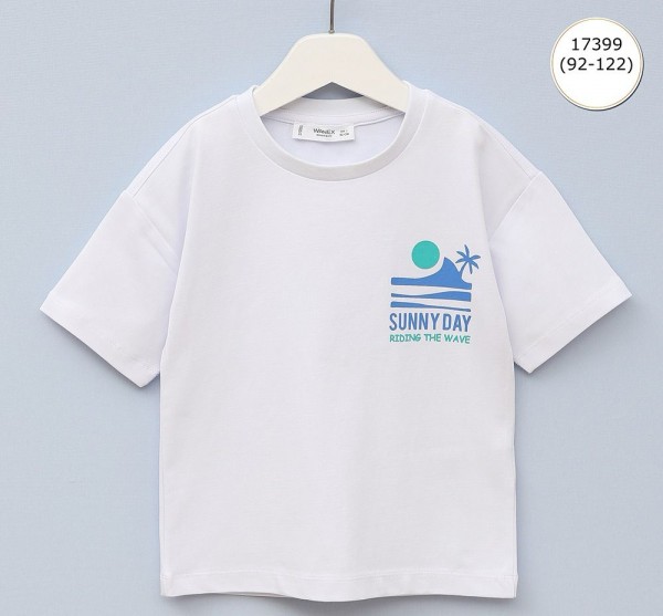 Футболка Для Мальчика Wanex (2-3-4-5-6-7лет) 