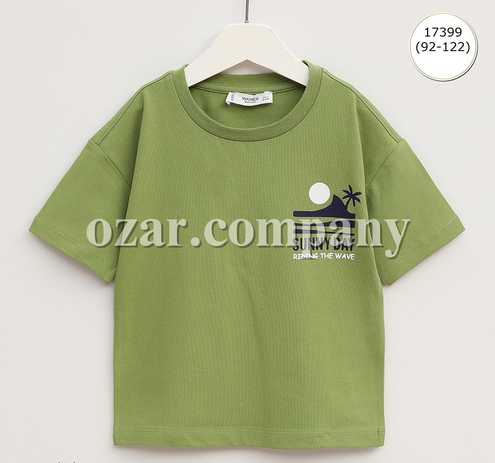 Футболка Для Мальчика Wanex (2-3-4-5-6-7лет) 