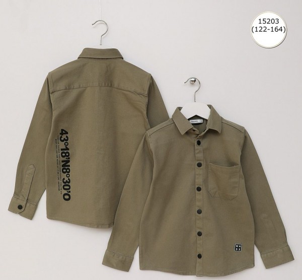 Рубашка Для Мальчика Wanex (7-8-9-10-11-12-13-14лет) 