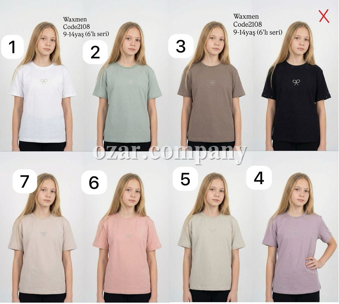 Футболка Для Девочки Waxmen (9-10-11-12-13-14лет) 