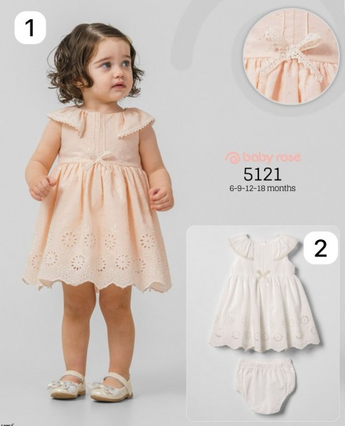 Платье Для Девочки Baby Rose (6-9-12-18мес.)