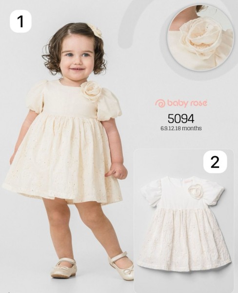 Платье Для Девочки Baby Rose (6-9-12-18мес.)