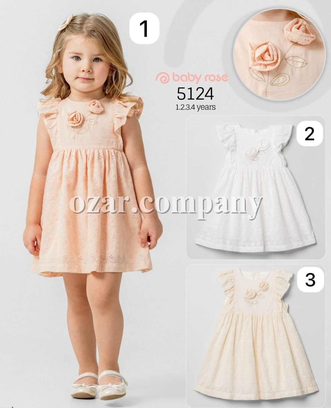 Платье Для Девочки Baby Rose (1-2-3-4лет) 