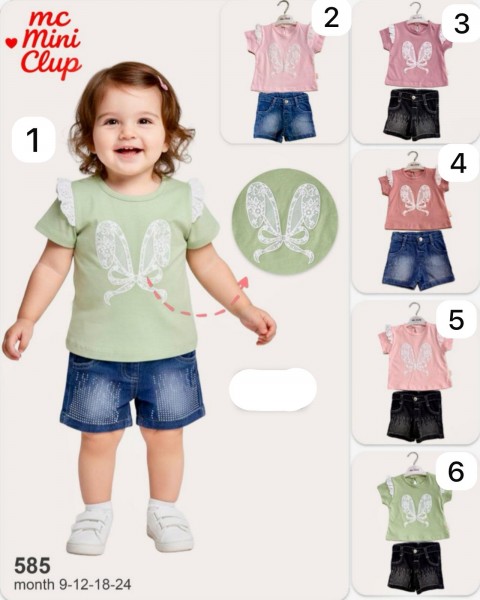 Костюм Для Девочки Mini Clup (9-12-18-24мес.)