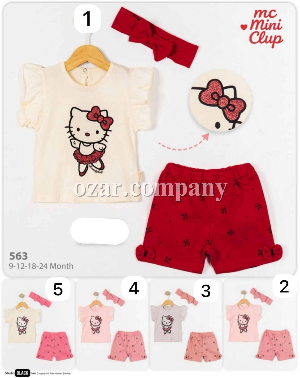 Костюм Для Девочки Mini Clup (9-12-18-24мес.)