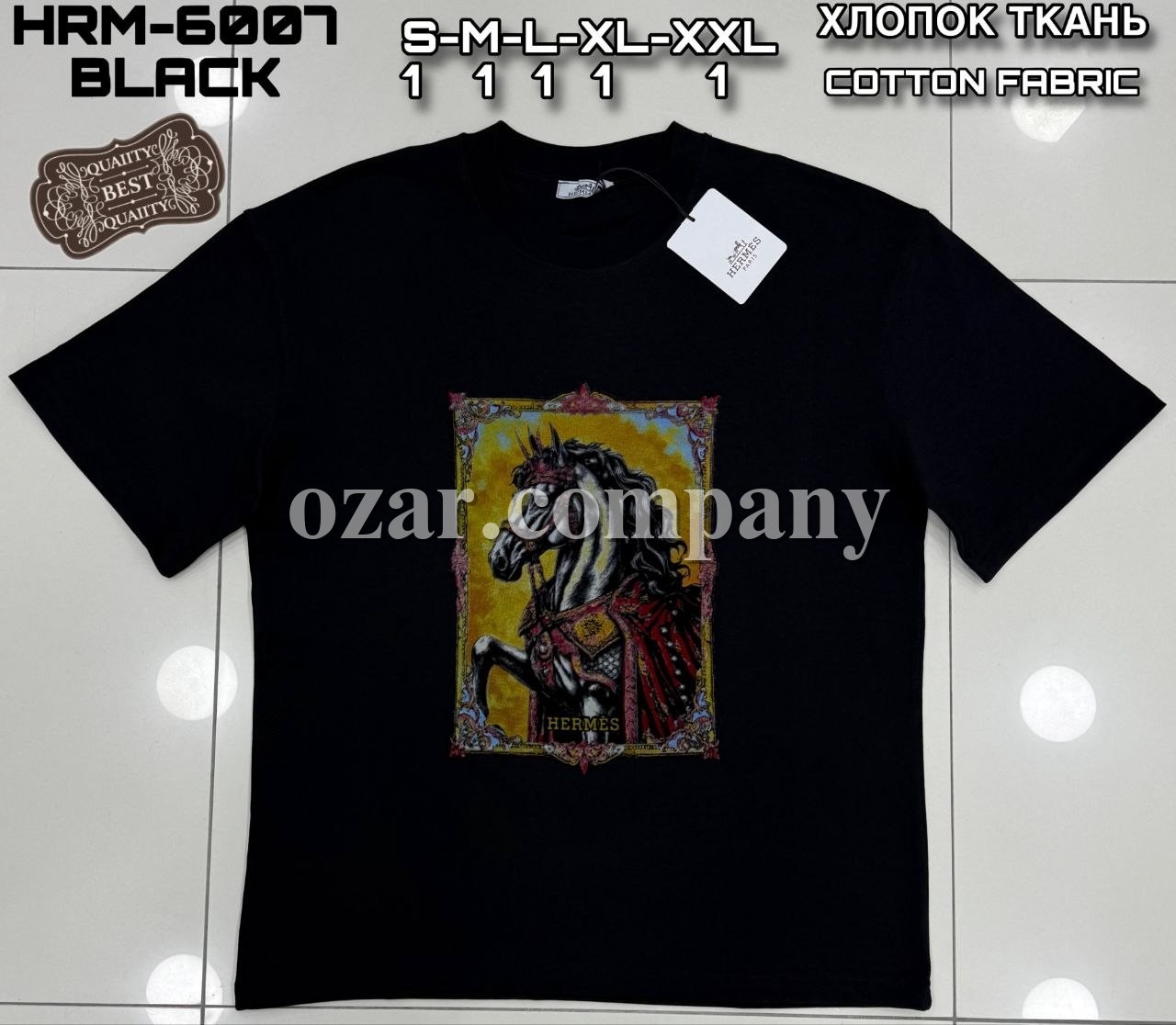 Мужская Футболка Hermes