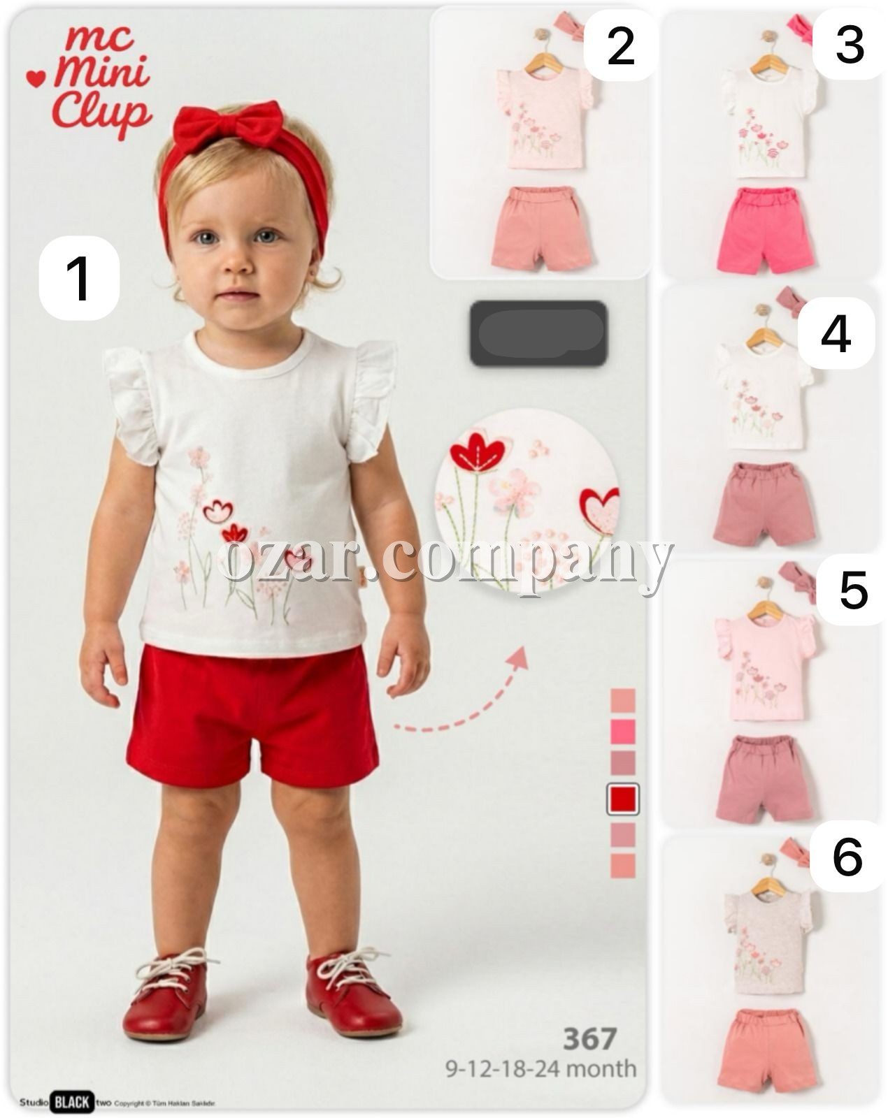 Костюм Для Девочки Mini Clup (9-12-18-24мес.)