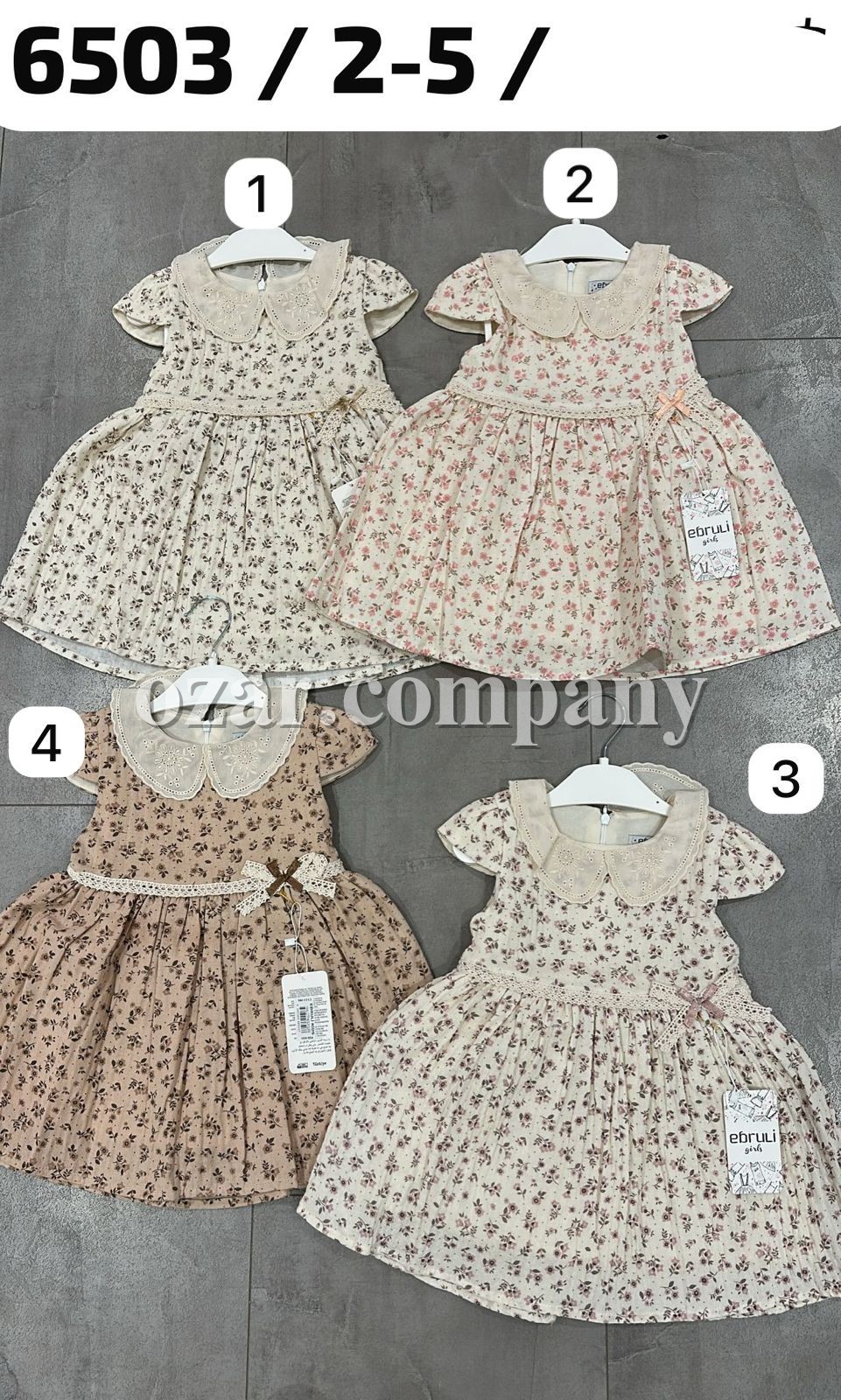 Платье Для Девочки Ebruli (2-3-4-5лет)