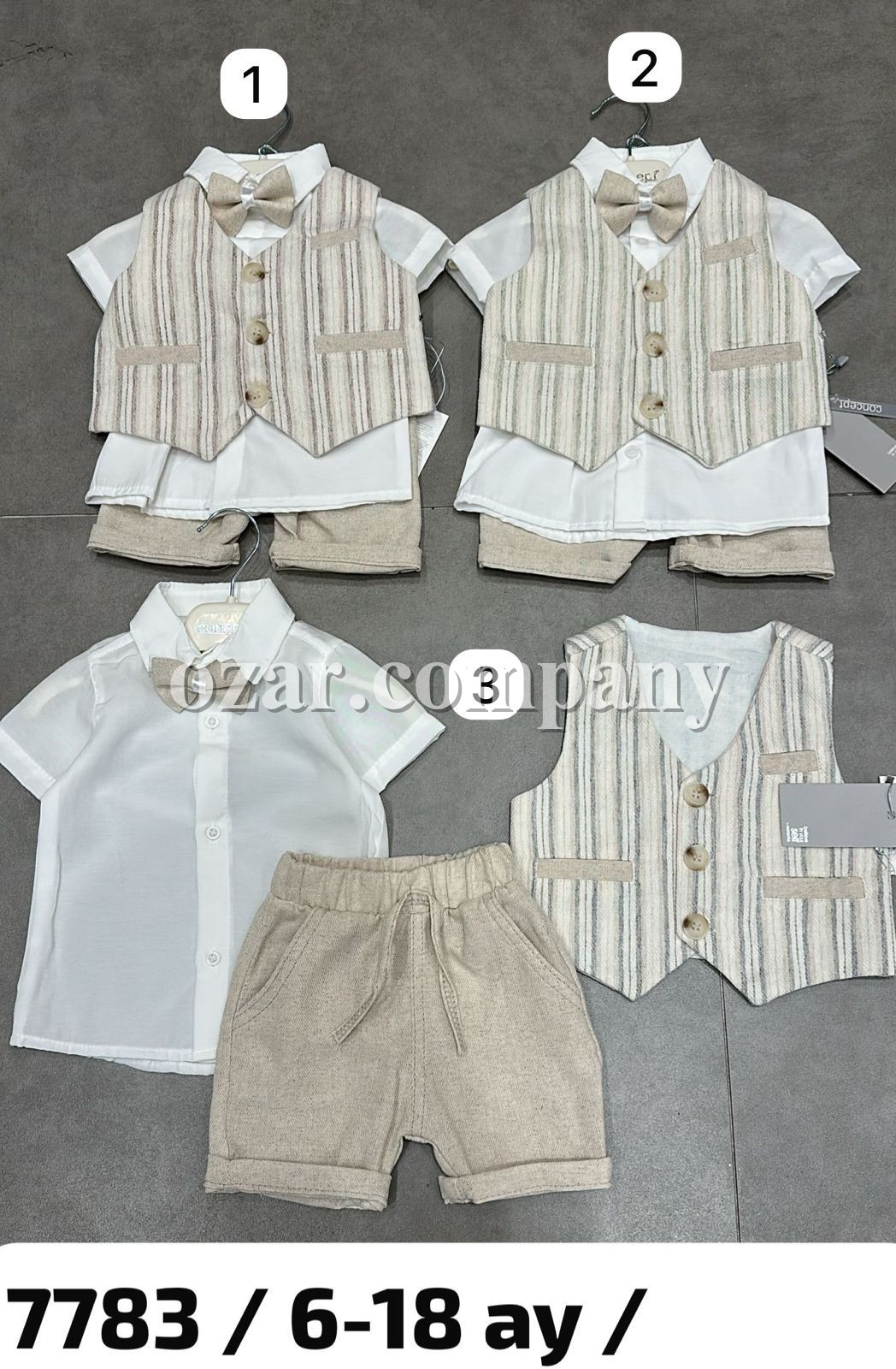 Костюм Тройка Для Мальчика Concept (6-9-12-18мес.)