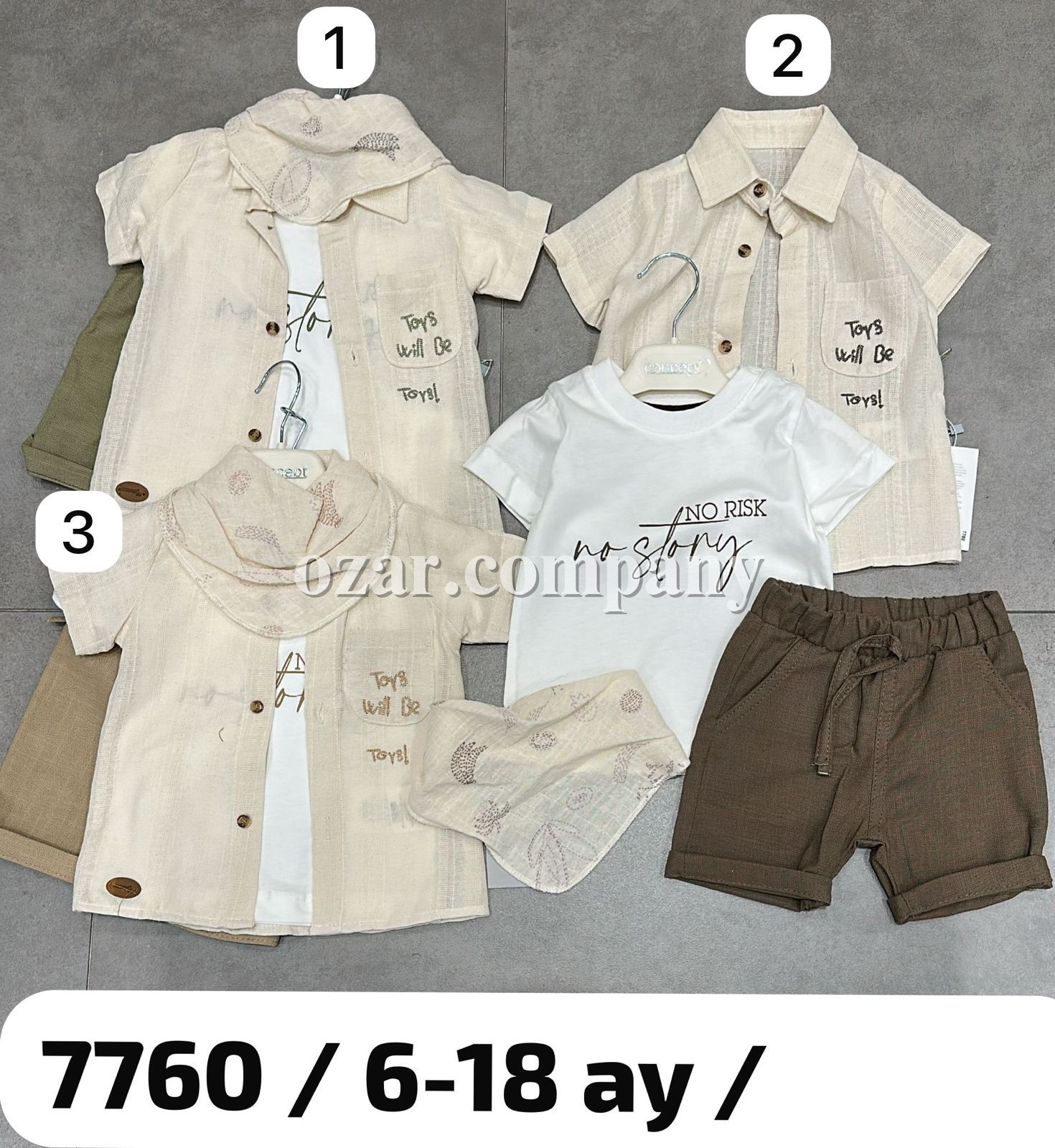 Костюм Тройка Для Мальчика Concept (6-9-12-18мес.)