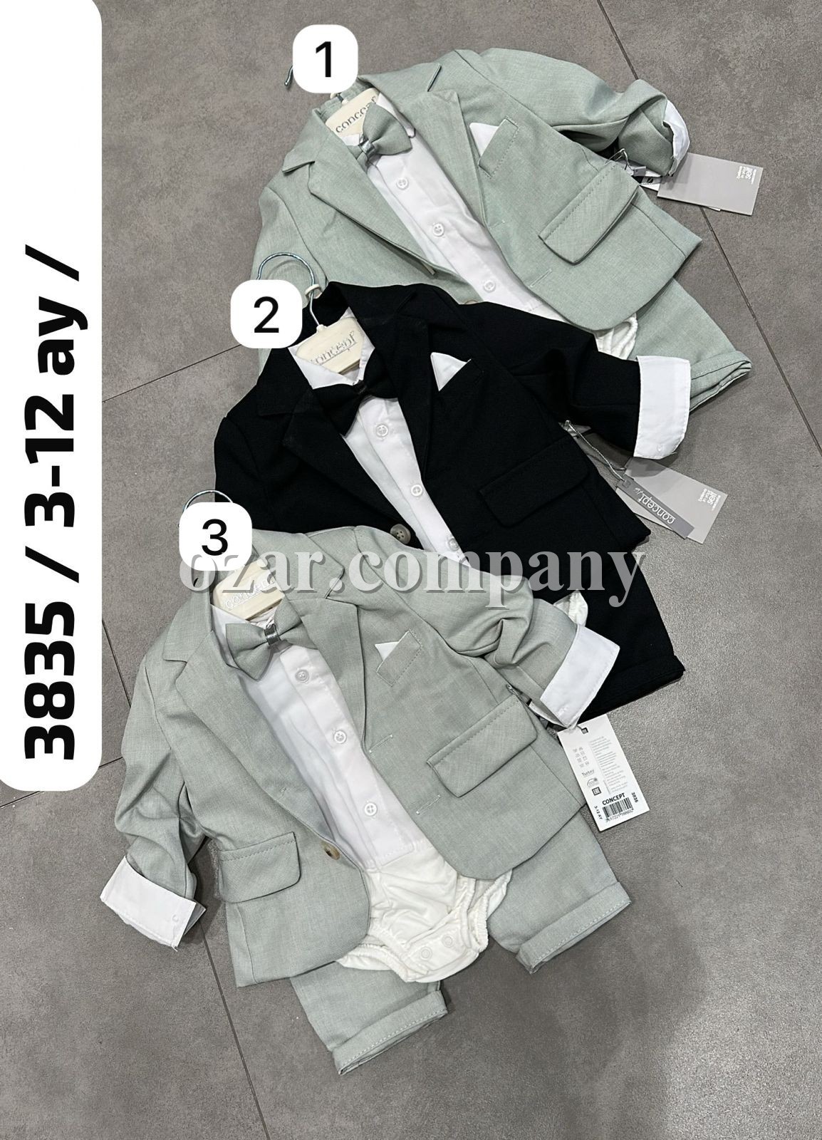 Костюм Тройка Для Мальчика Concept (3-6-9-12мес.)