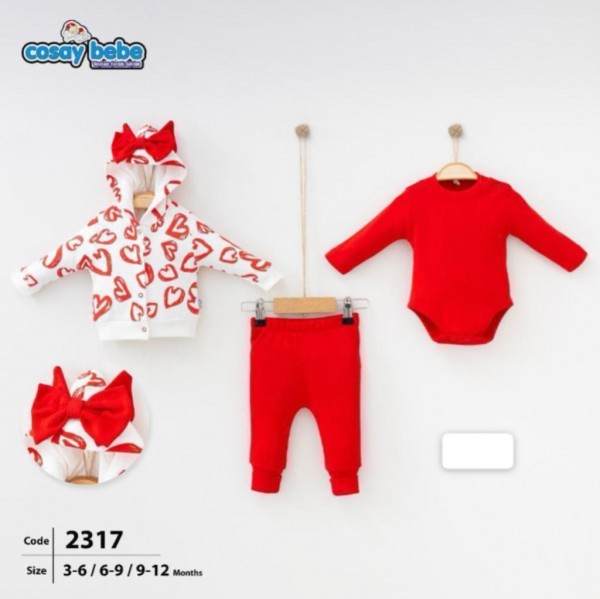 Комплект Для Девочки Cosay (3-6/6-9/9-12мес.)