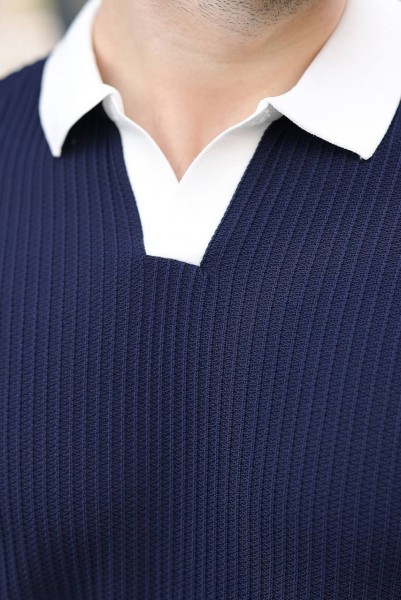 Мужская Трикотажная Футболка Madmext