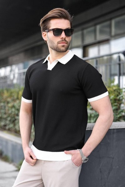 Мужская Трикотажная Футболка Madmext