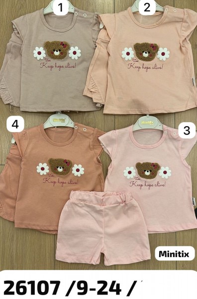 Костюм Для Девочки Minitix (9-12-18-24мес.)