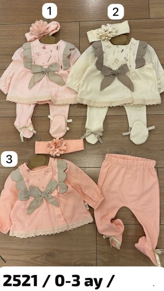 Комплект Для Девочки Aura Baby (0-3мес.)