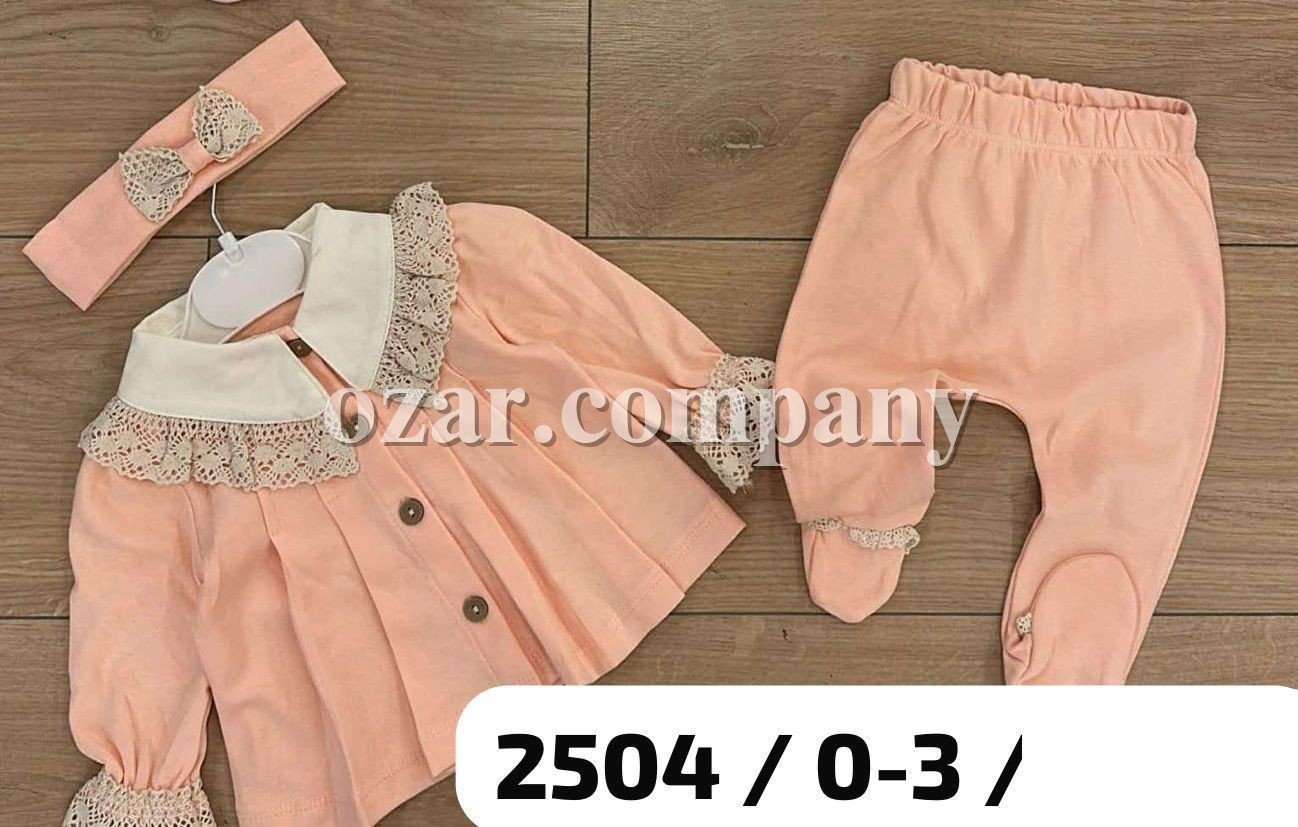 Комплект Для Девочки Aura Baby (0-3мес.)