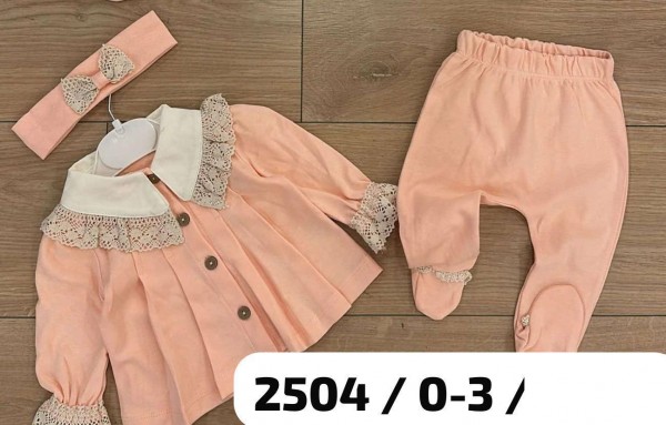 Комплект Для Девочки Aura Baby (0-3мес.)