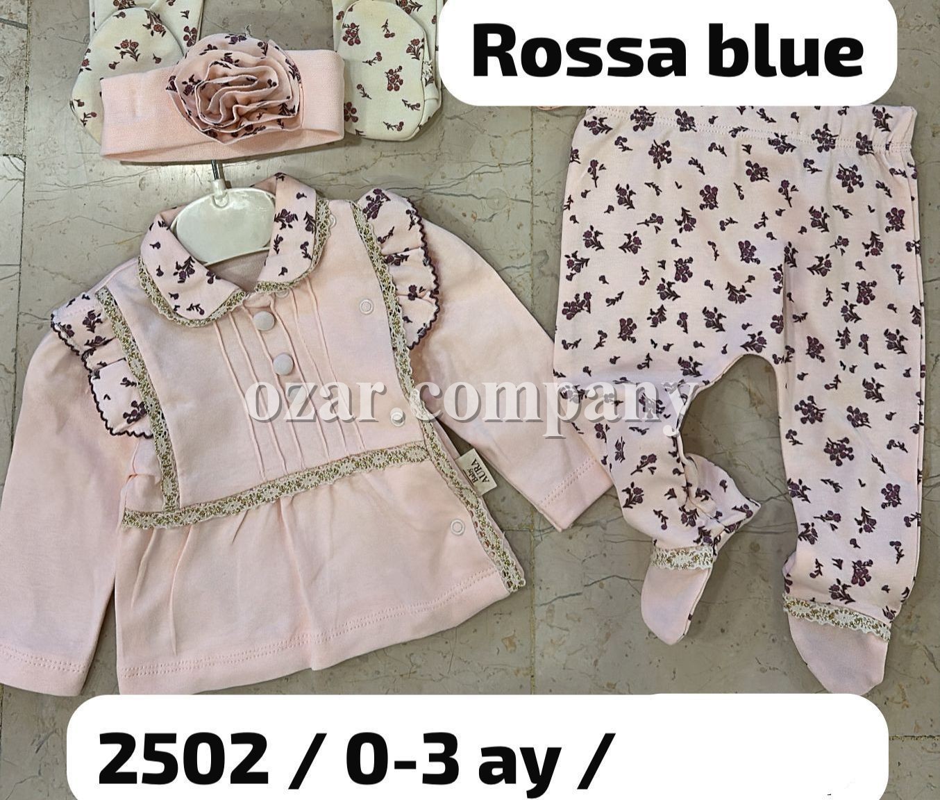 Комплект Для Девочки Aura Baby (0-3мес.)