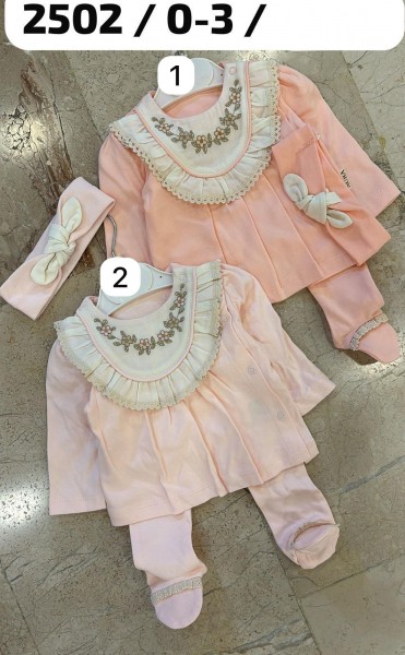 Комплект Для Девочки Aura Baby (0-3мес.)