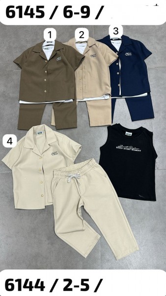 Костюм Тройка Для Мальчика Rimini (6-7-8-9лет) 