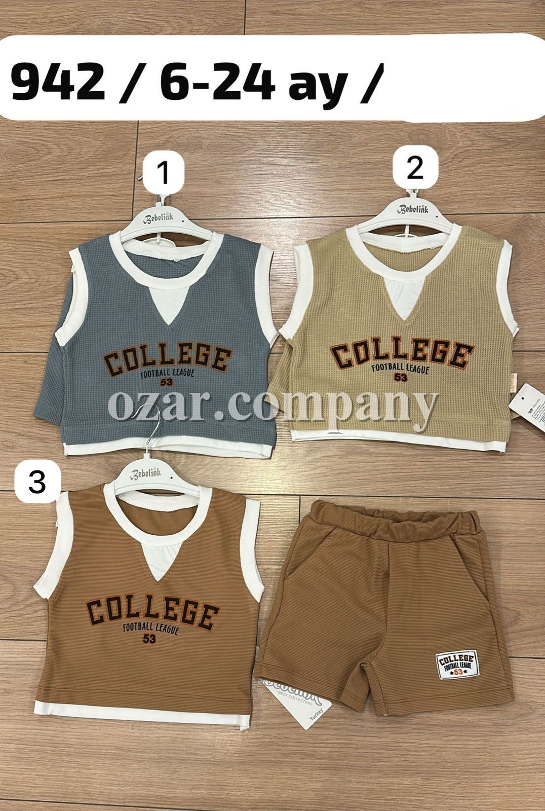 Костюм Для Мальчика Bebelink (6-9/9-12/12-18/18-24мес.)