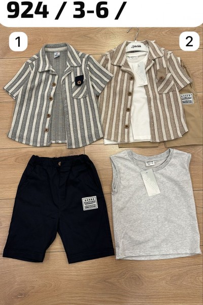 Костюм Тройка Для Мальчика Bebelink (3-4-5-6лет) 