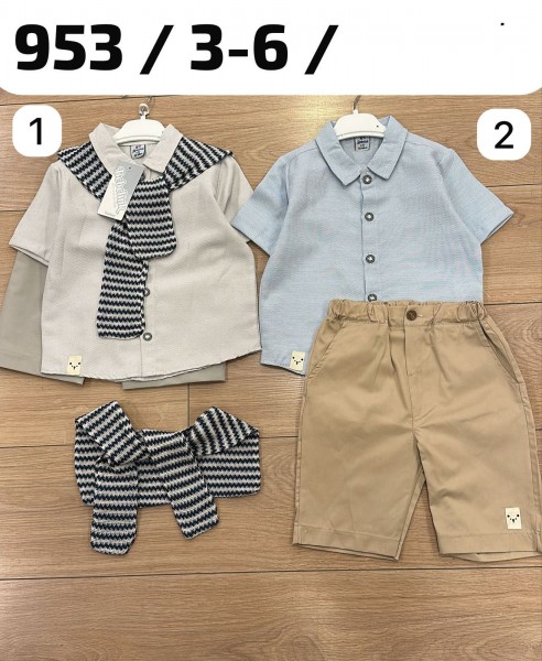 Костюм Тройка Для Мальчика Bebelink (3-4-5-6лет) 