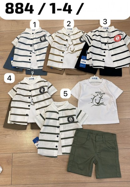 Костюм Тройка Для Мальчика YTM (1-2-3-4лет) 