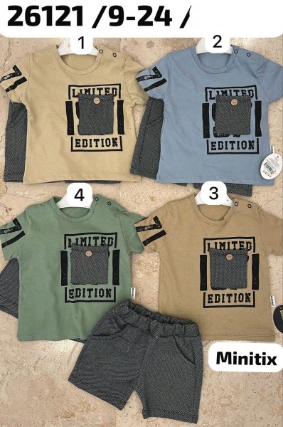 Костюм Для Мальчика Minitix (9-12-18-24мес.)