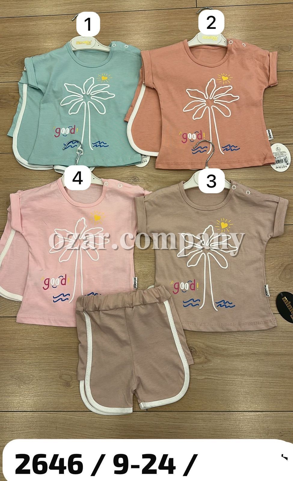 Костюм Для Девочки Minitix (9-12-18-24мес.)