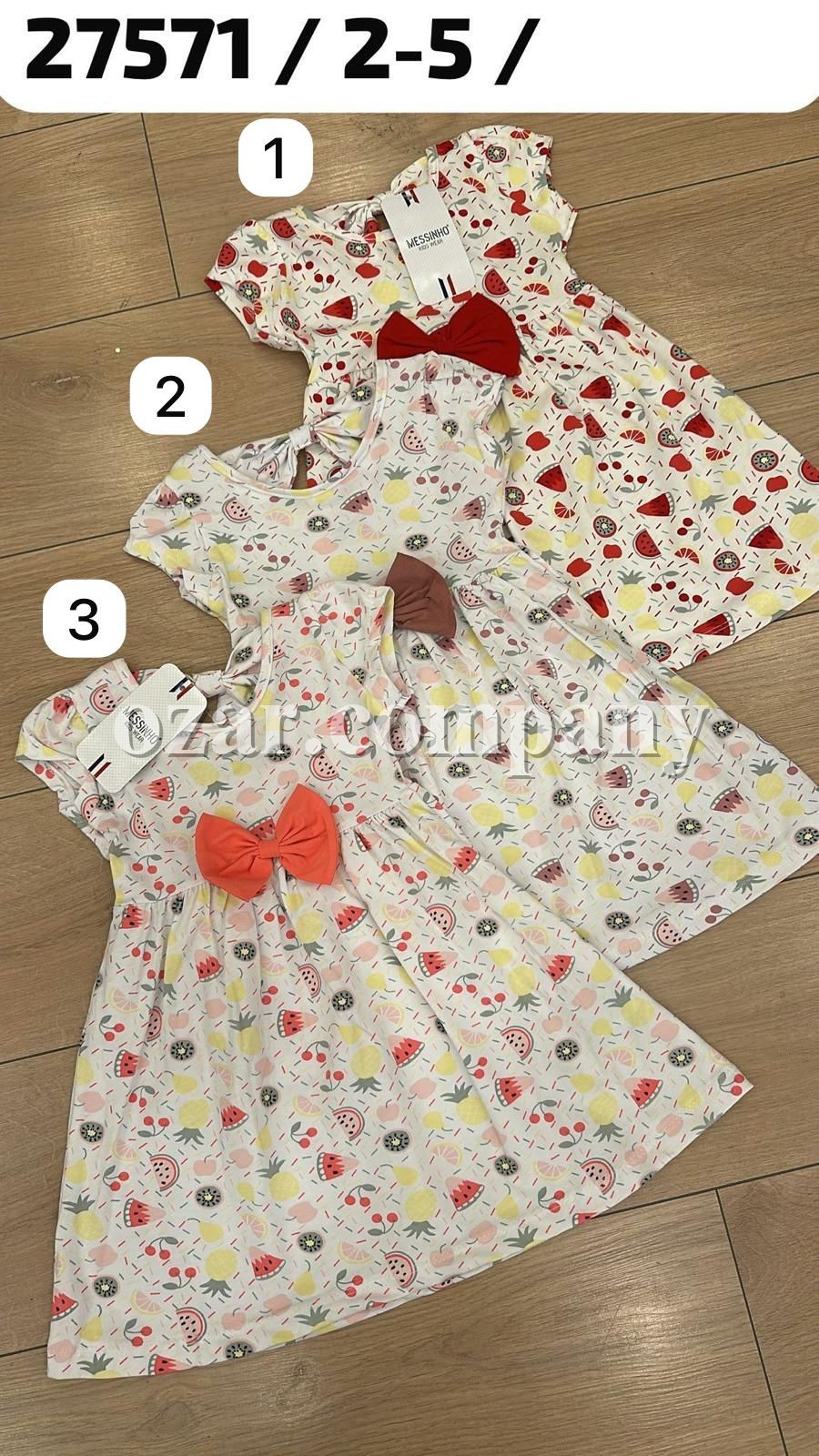 Платье Для Девочки Messinho (2-3-4-5лет)