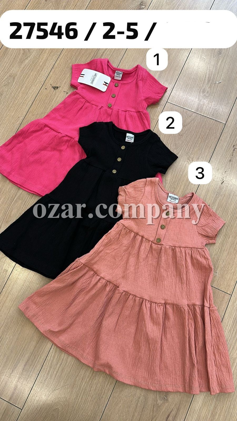 Платье Для Девочки Messinho (2-3-4-5лет)