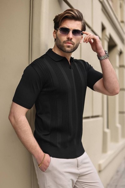 Мужская Трикотажная Футболка Madmext